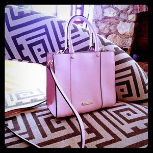 Chic Rebecca Minkoff blush purse (small)